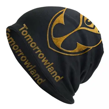 Унисекс Зимняя теплая шапка Homme, вязаные шапки с логотипом Tomorrowland, шапочка для музыкального фестиваля на открытом воздухе, шапочки для мужчин и женщин