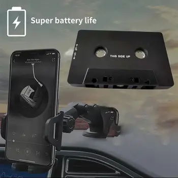 Автомобильная кассета Универсальная автомобильная аудиокассета Aux Стерео Адаптер для MP3-плеера