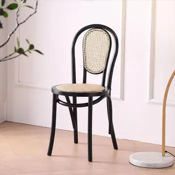 Обеденные стулья для гостиной на открытом воздухе из ротанга, Современный дизайн, Обеденные стулья для спальни, Детская Кухонная мебель в скандинавском стиле