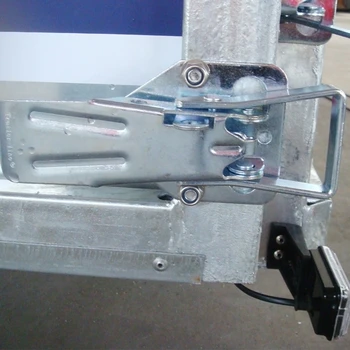 7-дюймовый металлический внедорожник для верховой езды, закрытый держатель для дверного упора прицепа, прямая поставка