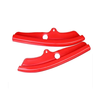 Защитная крышка для губ переднего бампера Красная для упаковки 2015-2020 Бамперный диффузор, защита спойлера-разветвителя