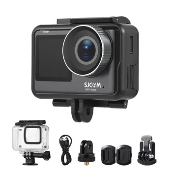 Экшн-камера SJCAM SJ11 Портативная мини-камера 4K Ultra HD 20MP Водонепроницаемая защита от тряски, поддержка двухэкранной трансляции в прямом эфире