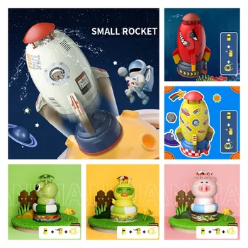 Новый Космический Ракетный Разбрызгиватель для Детских Вращающихся Летающих Водных Игровых Игрушек На Открытом Воздухе, Разбрызгиватель Для Подъема Давления Воды