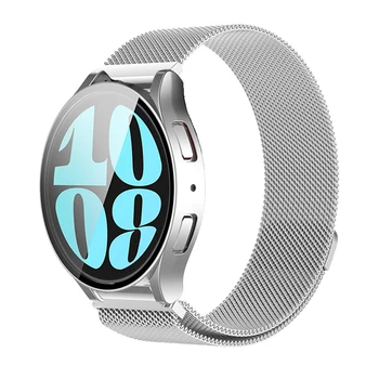 Магнитный Ремешок для Samsung Galaxy watch 6 5 4 40 мм 44 мм Крышка Защитный Чехол Galaxy watch classic 43 мм 47 мм 42 мм 46 мм Браслеты