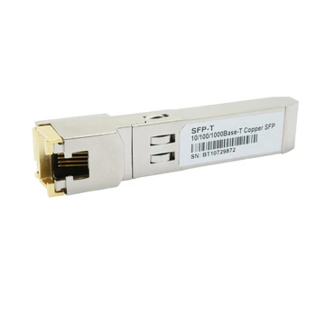 Модуль Gigabit RJ45 SFP 10/100/1000 Мбит/с SFP Медный приемопередатчик RJ45 SFP Gigabit Ethernet Switch