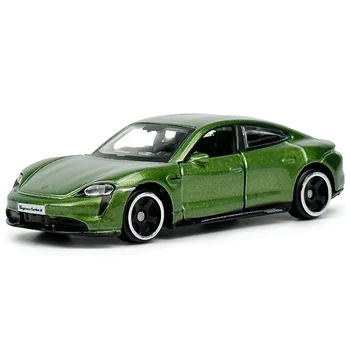 Bburago Porsche Taycan в масштабе 1/64 Отлитая под давлением модель автомобиля, Коллекция игрушек и подарков