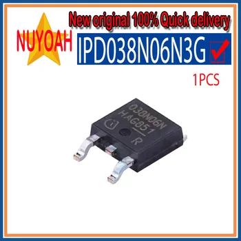 100% новый оригинальный IPD038N06N3G MOS Полевой транзистор IC TO-252 OptiMOS3 Силовой транзистор 90A I (D), 60 В, 0,0038 Ом