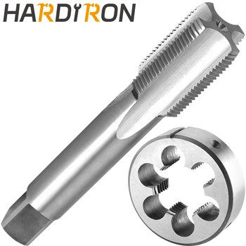 Hardiron 1-1 / 16-8 Снимите метчик и матрицу правой рукой, 1-1 / 16 x 8 СНИМИТЕ машинные метчики с резьбой и круглые штампы