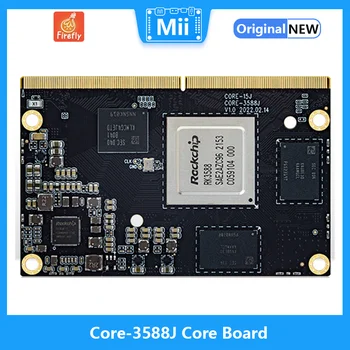 Материнская плата Core-3588J 8K AI Rockchip RK3588 с 8-ядерным 64-разрядным процессором PCIe3.0 с открытым исходным кодом для материнской платы ARM PC