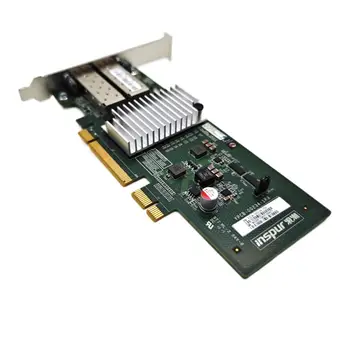Сетевая карта Insuper 10Gb PCI-E, совместимая с NIC для Intel X520-DA2 с двойным портом SFP +, с контроллером Intel 82599ES,