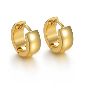 Маленькие круглые серьги-кольца золотого цвета, металлические серьги с корейской геометрией, женские серьги-гвоздики для ушей, тренд 2021, модные украшения, подарки