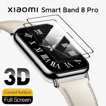 Для Xiaomi Smart Band 8 Active 8Pro miband 8 7pro Протектор Экрана Из Мягкого Стекла Защитная Изогнутая Пленка Аксессуары Для Умных Часов