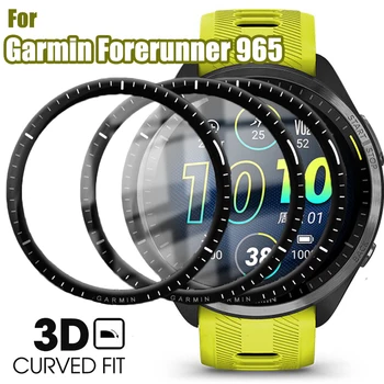 3D Изогнутая Полноэкранная Защитная пленка для Garmin Forerunner 965 265 265S Ultra-HD Smartwatch Защитная пленка для Garmin Forerunner