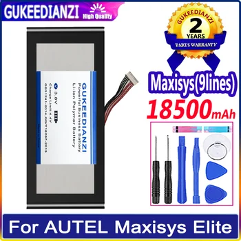 Аккумуляторная батарея Maxisys емкостью 18500 мАч (9 линий) Аккумуляторная батарея AUTEL Maxisys Elite Batterie повышенной емкости Li-polym Bateria