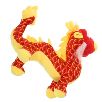 Плюшевая игрушка-дракон Мягкая игрушка-дракон Игрушка-талисман китайского Нового года подарок дракона
