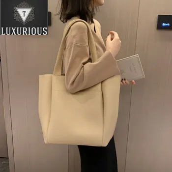 Женская сумка через плечо большой емкости, высококачественные сумки и портмоне из искусственной кожи, женские ретро-сумки-тоут sac a main femme