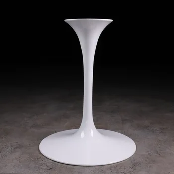 Ножки стола-тюльпана из цельного алюминия, рама стола для переговоров, бар отеля, круглые ножки стола в виде рога тюльпана