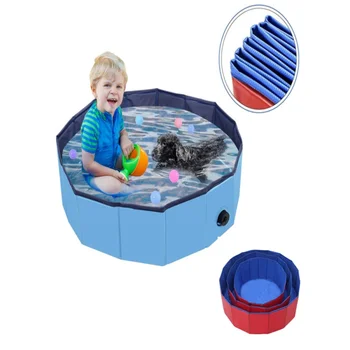Складной бассейн для собак, ванна для купания домашних животных, открытый бассейн для собак, кошек, детей