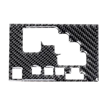 Декоративная накладка для переключения передач автомобиля Toyota 4Runner 2010-2021 Автомобильные аксессуары Внутренняя отделка автомобиля из углеродного волокна