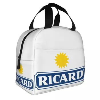 Ricard Изолированная сумка для ланча Термосумка Контейнер для ланча Переносная Сумка-Тоут Ланч-Бокс Сумка для еды для пляжного Пикника