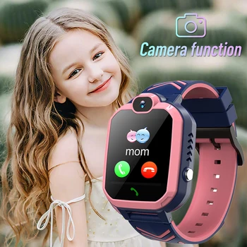 Детские GPS Смарт-часы Водонепроницаемый IP67 1,44 Дюймовый HD Сенсорный Экран Студенческие Смарт-Часы С Набором Номера Голосовой Чат 2023 Детский Подарок Новый