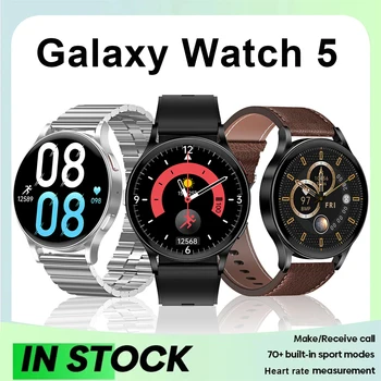 Новые 1,6-дюймовые мужские смарт-часы Samsung Galaxy Watch 5 с сенсорным экраном, водонепроницаемыми мужскими часами с пользовательским циферблатом для Android IOS