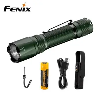 Тактический перезаряжаемый фонарик Fenix TK20R UE 2800 люмен (зеленый)