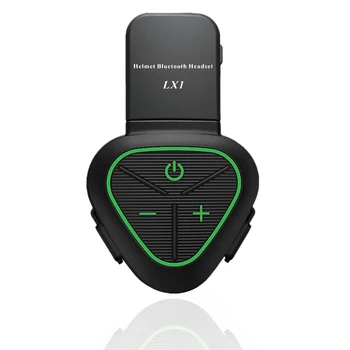 Летний Мотоциклетный Шлем LX1 Специальная Bluetooth-гарнитура Портативная Гарнитура CVC Smart С Шумоподавлением на вынос Зеленого цвета