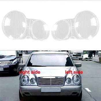 Корпус правой фары автомобиля, абажур, Прозрачная крышка объектива, крышка фары для Benz 1995-2001 W210 E200 E240 E320 E430