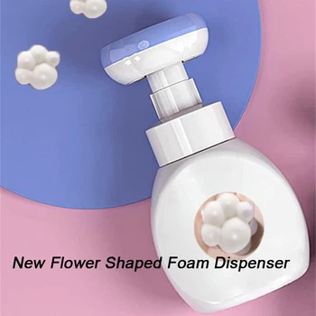 Новый дозатор пены в форме цветка, дозатор мыла для рук, Дозатор штампов, Дозатор пенящегося мыла для детей, Инструменты для оценки уборки