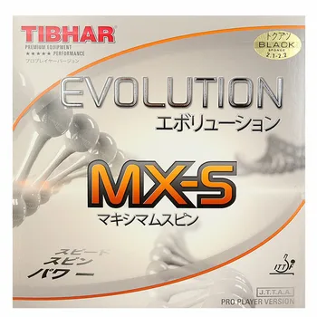 Профессиональная немецкая резина для настольного тенниса TIBHAR Evolution MX-S из тензорной резины для пинг-понга для быстрой атаки с петлей