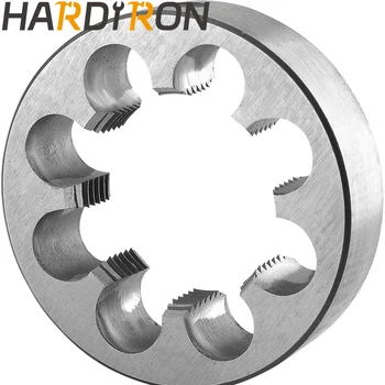 Метрическая круглая резьбонарезная матрица Hardiron M50X2, машинная резьбонарезная матрица M50 x 2.0 Правая